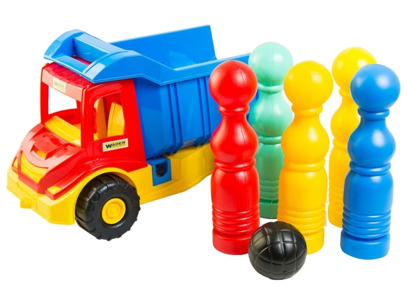 Игрушка Тигрес Multi Truck Грузовик с кеглями 39220