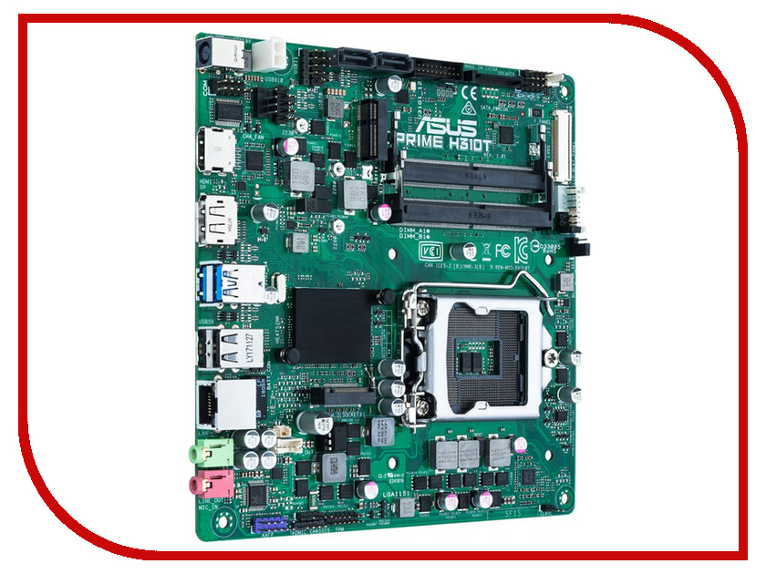 все цены на Материнская плата ASUS Prime H310T онлайн