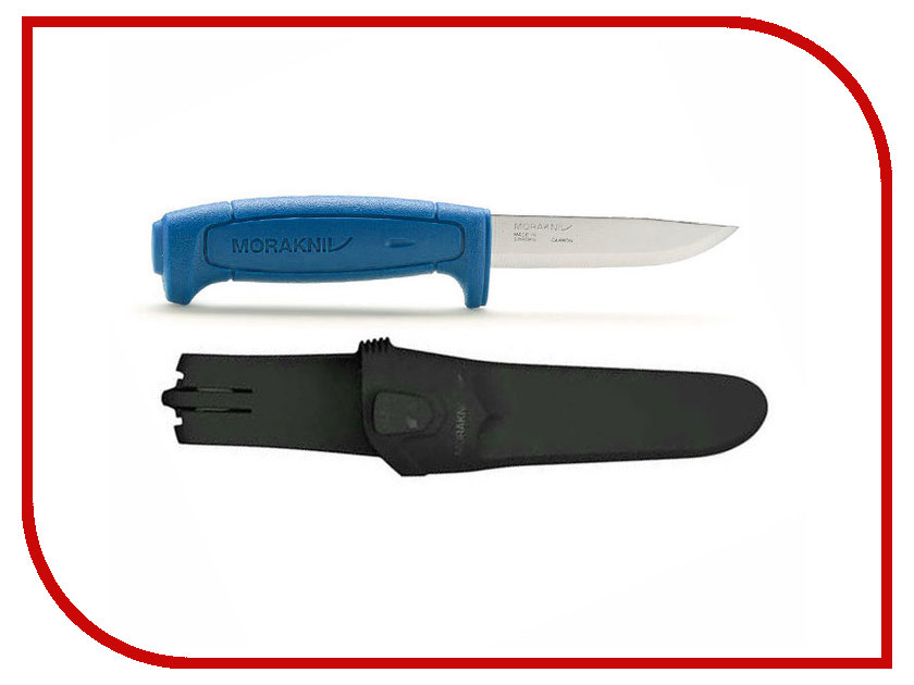 Здесь продается Нож Morakniv Basic 511 Blue - длина лезвия 91мм Фото Нож Morakniv Basic 511 Blue - длина лезвия 91мм