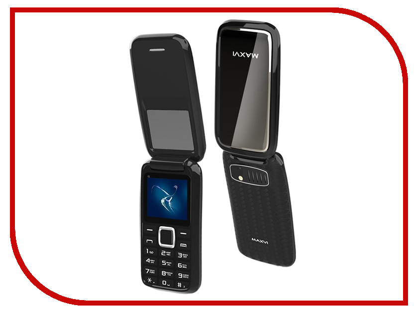 цена Сотовый телефон MAXVI E2 Black