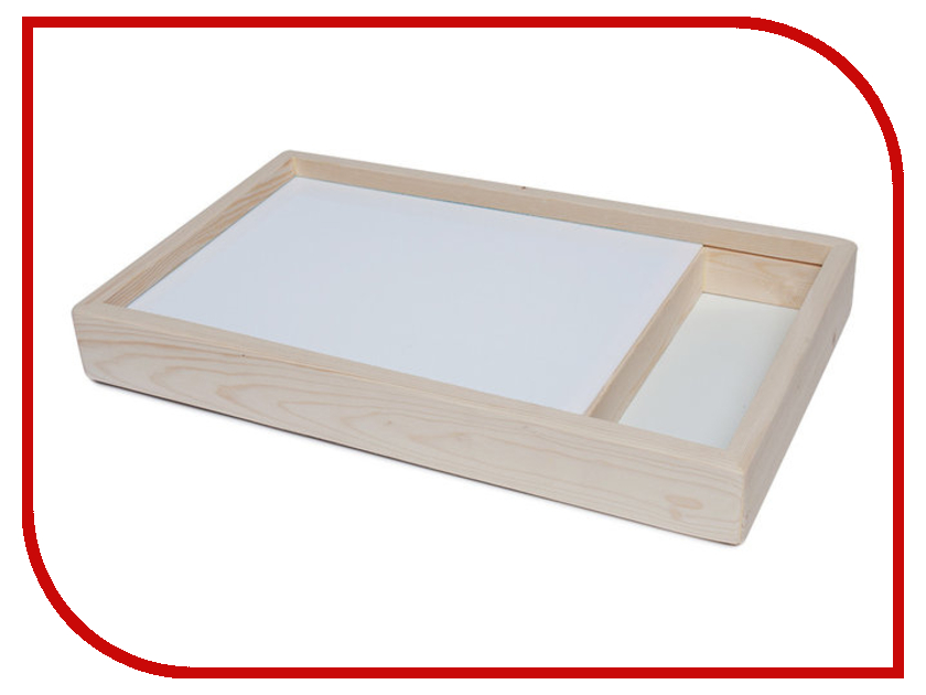 Планшет для рисования песком Sand Stol 30x40cm с отсеком Дерево П-3