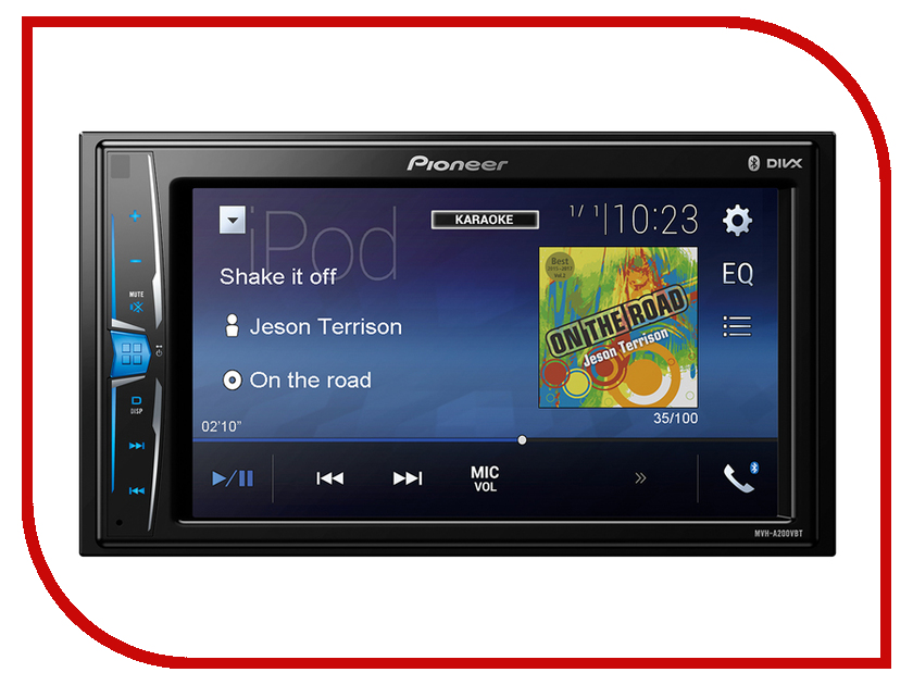все цены на Автомагнитола Pioneer MVH-A200VBT онлайн