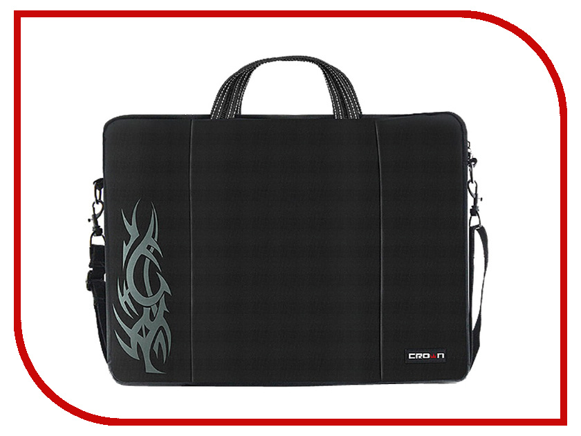 все цены на Аксессуар Сумка 15.6 Crown CMB-437 Black онлайн