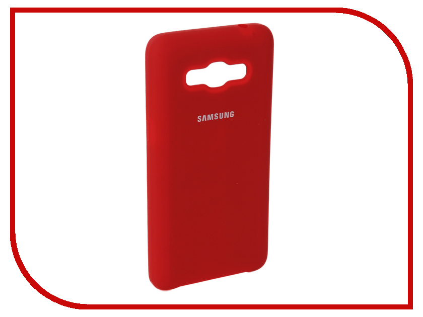 Аксессуар Чехол для Samsung Galaxy J2 Prime G532F 2016 Innovation Silicone Red 10655 аксессуар чехол samsung galaxy j2 prime g532f gecko black gg f sgj2prime bl