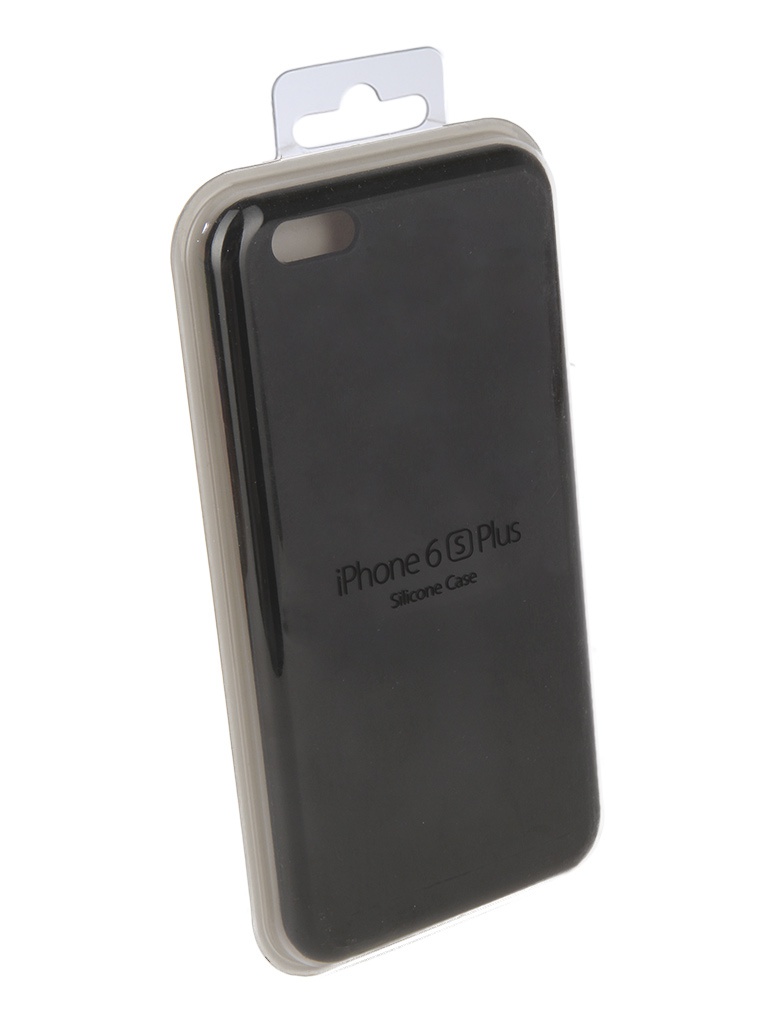 Аксессуар Чехол Innovation для APPLE iPhone 6 / 6S Silicone Case Plus Black 10253
