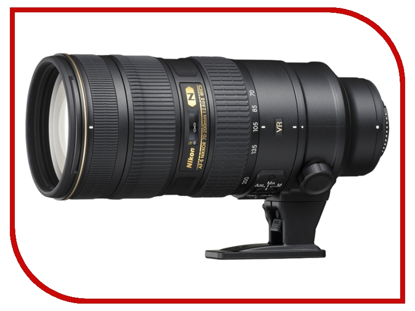  Nikon 70-200mm f / 2.8G ED AF-S VR II Zoom-Nikkor