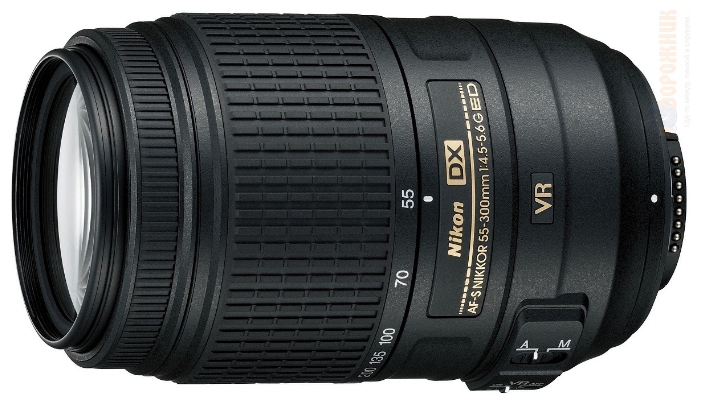 Nikon Объектив Nikon Nikkor AF-S DX VR 55-300 mm F/4.5-5.6 G ED