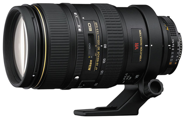  Nikon 80-400mm f/4.5-5.6D ED VR AF Zoom-Nikkor<br>