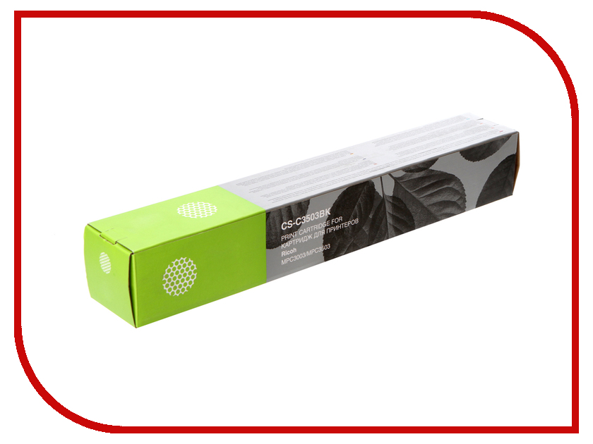 Картридж Cactus CS-C3503BK Black для Ricoh Aficio MP C3503/MP C3004ASP/MP C3504SP/MP C3004SP/MP C3504ASP 29500стр