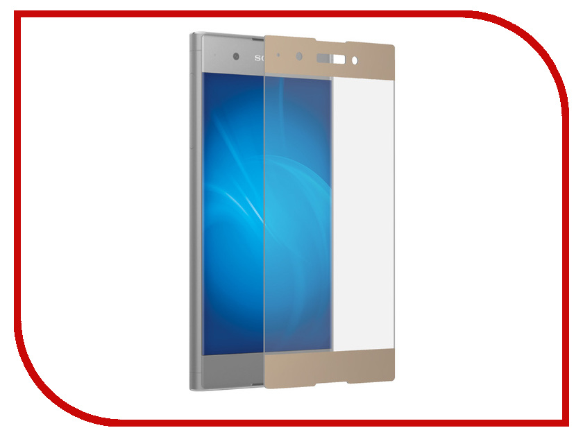 Аксессуар Закаленное стекло для Sony Xperia XA1 Plus DF Full Screen xColor-11 Gold цена Аксессуар Закаленное стекло для Sony Xperia XA1 Plus DF Full Screen xColor-11 Gold цены онлайн