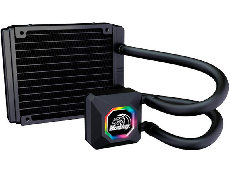 Водяное охлаждение Akasa Venom R10 AK-LC4001HS03 (Intel LGA775/115x/1366/2011/2066/ AMD AM2-AM3+/FM1.FM2)