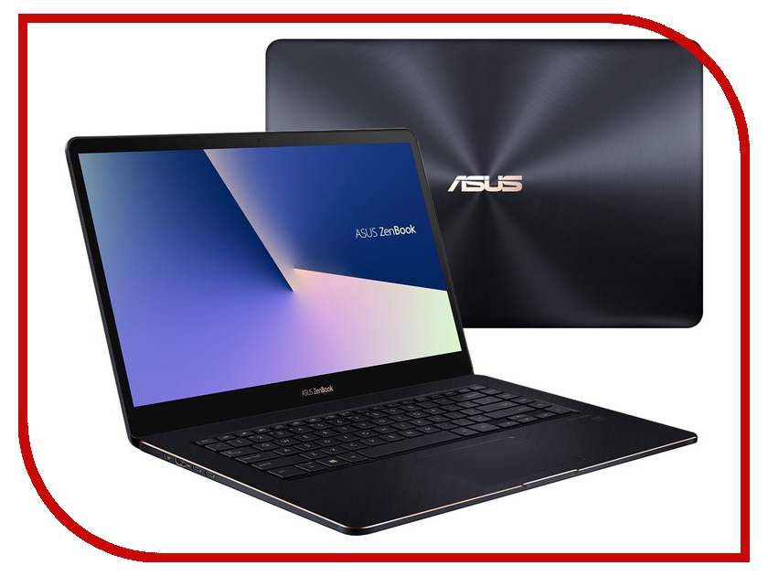 Ноутбук ASUS Zenbook Pro UX550GD-BN018R 90NB0HV3-M01240 Dark Blue (Intel Core i5-8300H 2.3 GHz/8192Mb/512Gb SSD/nVidia GeForce GTX 1050 4096Mb/Wi-Fi/Bluetooth/Cam/15.6/1920x1080/Windows 10 64-bit)