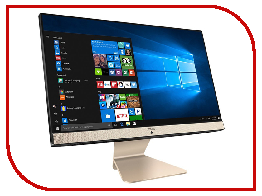 Моноблок ASUS AIO V222UAK-BA066T Black 90PT0261-M01420 (Intel Core i3-8130U 2.2 GHz/4096Mb/1000Gb/Intel HD Graphics/Wi-Fi/Bluetooth/Cam/21.5/1920x1080/Windows 10 Home 64-bit)