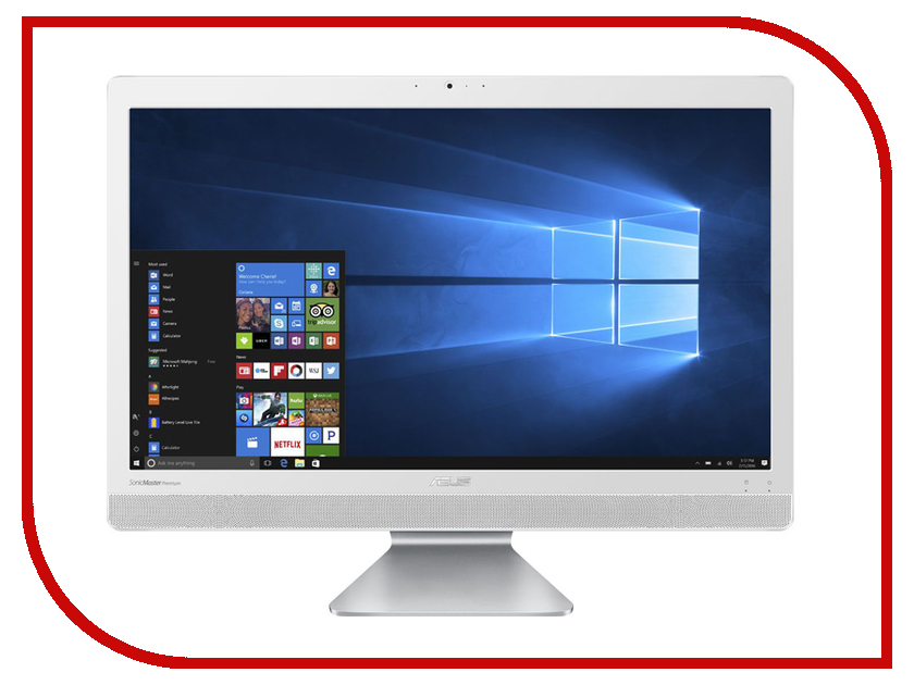 Моноблок ASUS AIO V221IDUK-WA041T White 90PT01Q2-M03360 (Intel Celeron J3355 2.0 GHz/4096Mb/500Gb/Intel HD Graphics/Wi-Fi/Bluetooth/Cam/21.5/1920x1080/Windows 10 Home 64-bit)