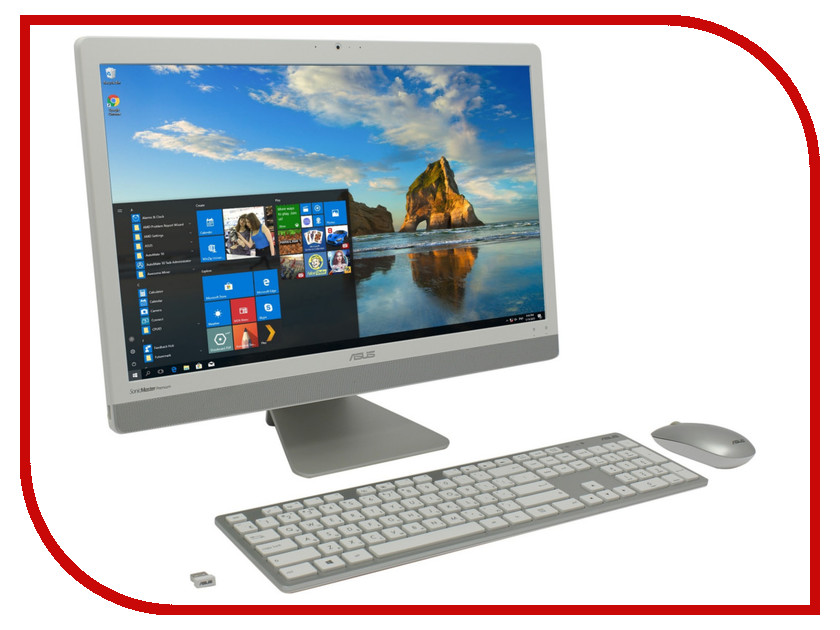 Моноблок ASUS AIO V221ICUK-WA013R White 90PT01U2-M07050 (Intel Pentium 4405U 2.1 GHz/4096Mb/1000Gb/Intel HD Graphics/Wi-Fi/Bluetooth/Cam/21.5/1920x1080/Windows 10 Pro 64-bit)