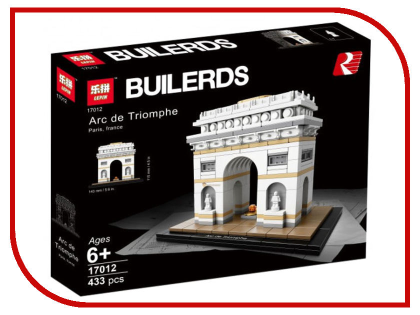 все цены на Конструктор Lepin Триумфальная арка 17012 онлайн