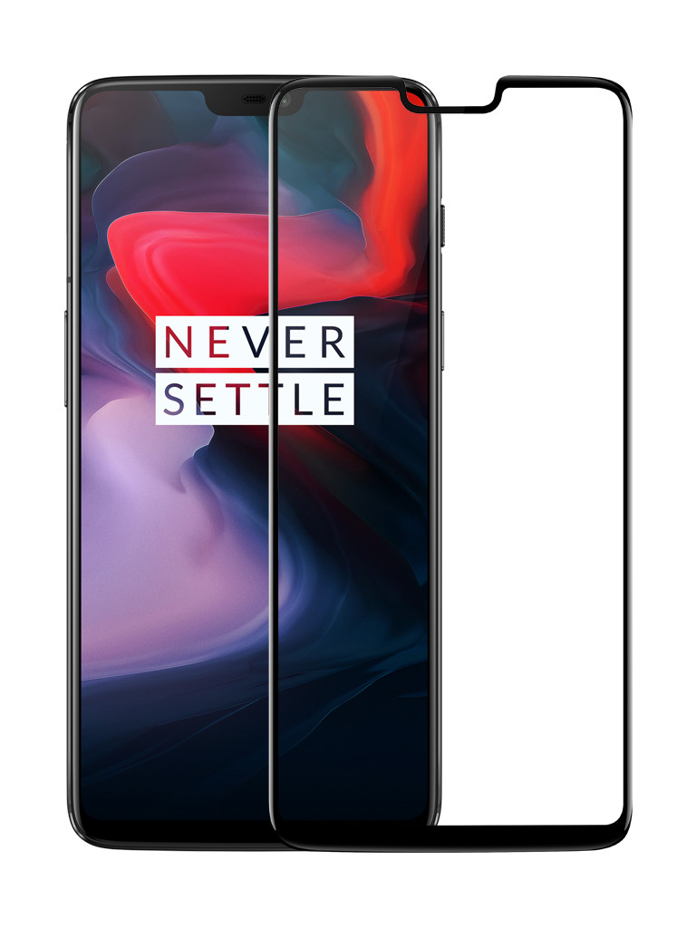 Аксессуар Защитное стекло OnePlus 6 3D Tempered Glass Screen Protector Black