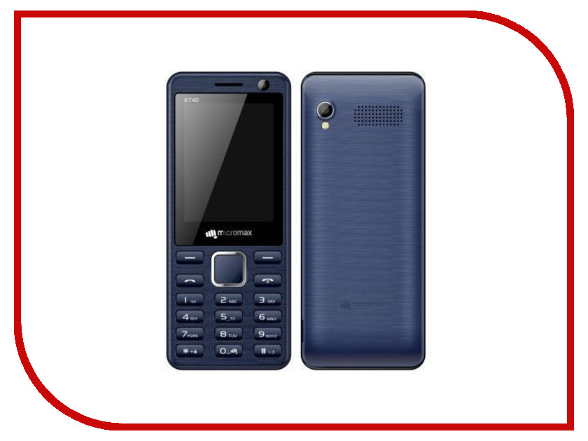 все цены на Сотовый телефон Micromax X740 Blue онлайн