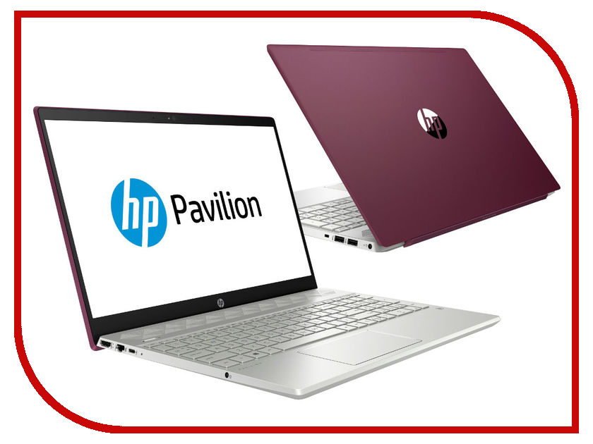 Ноутбук HP Pavilion 15-cs0005ur 4GP04EA Velvet Burgundy (Intel Pentium 4415U 2.3 GHz/4096Mb/1000Gb/No ODD/Intel HD Graphics/Wi-Fi/Cam/15.6/1920x1080/Windows 10 64-bit)