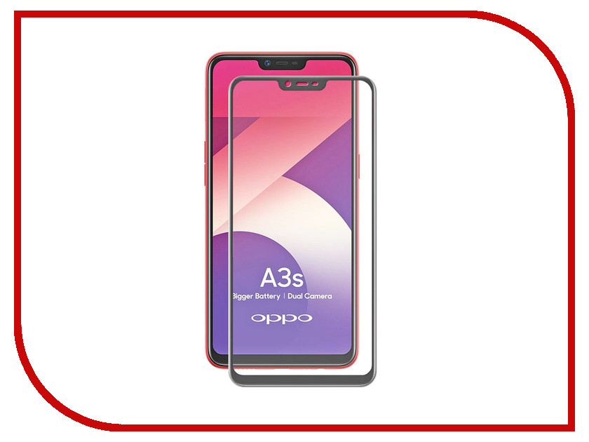 Аксессуар Защитное стекло DF для OPPO A3s Fullscreen+Fullglue oColor-04 Black, DF oColor-04
Аксессуар Защитное стекло DF для OPPO A3s Fullscreen+Fullglue oColor-04 Black, DF oColor-04