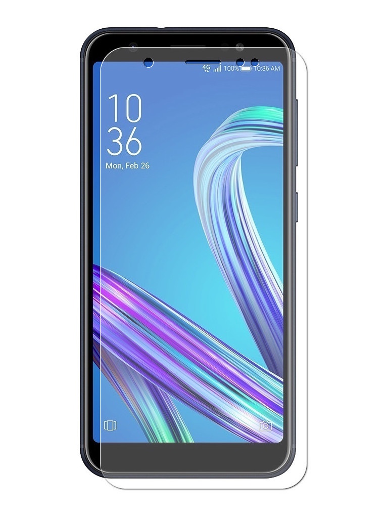 Аксессуар Защитная пленка LuxCase для ASUS ZenFone Max (M1) ZB555KL Full Screen Transparent 89011