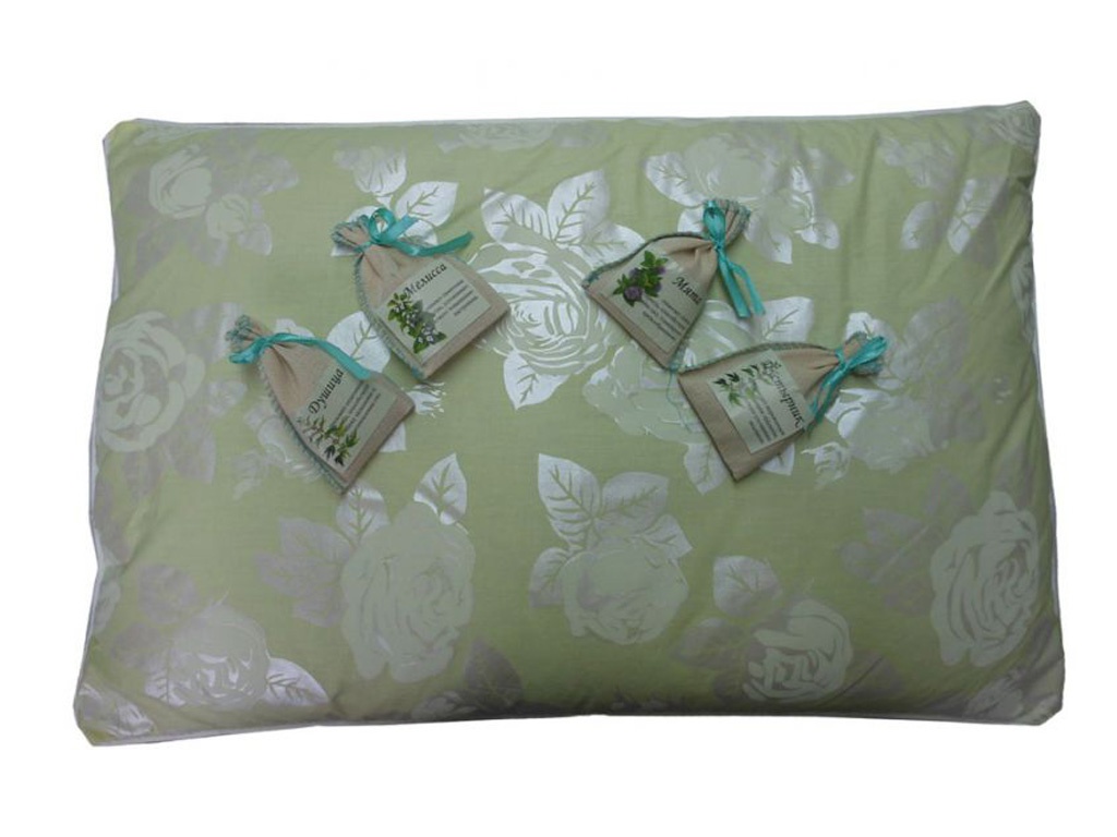 Ортопедическая подушка Smart Textile Золотая пропорция + магазин ароматов 40x60cm Lime-Green E377