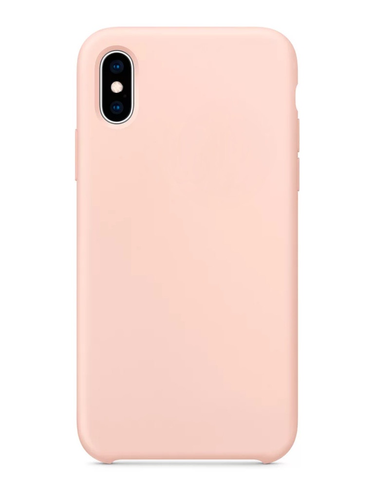 Аксессуар Чехол APPLE iPhone XS Silicone Case Pink Sand MTF82ZM/A