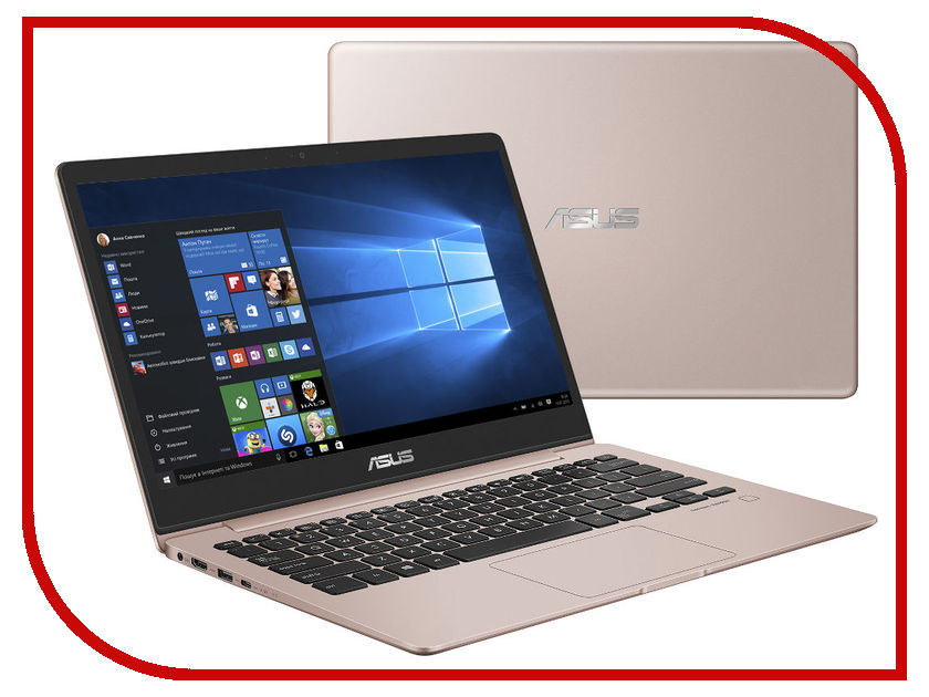 Ноутбук ASUS Zenbook 13 Light UX331UAL-EG037R Rose Gold 90NB0HT4-M03060 (Intel Core i7-8550U 1.8 GHz/8192Mb/512Gb SSD/Intel HD Graphics/Wi-Fi/Bluetooth/Cam/13.3/1920x1080/Windows 10 Pro 64-bit)
