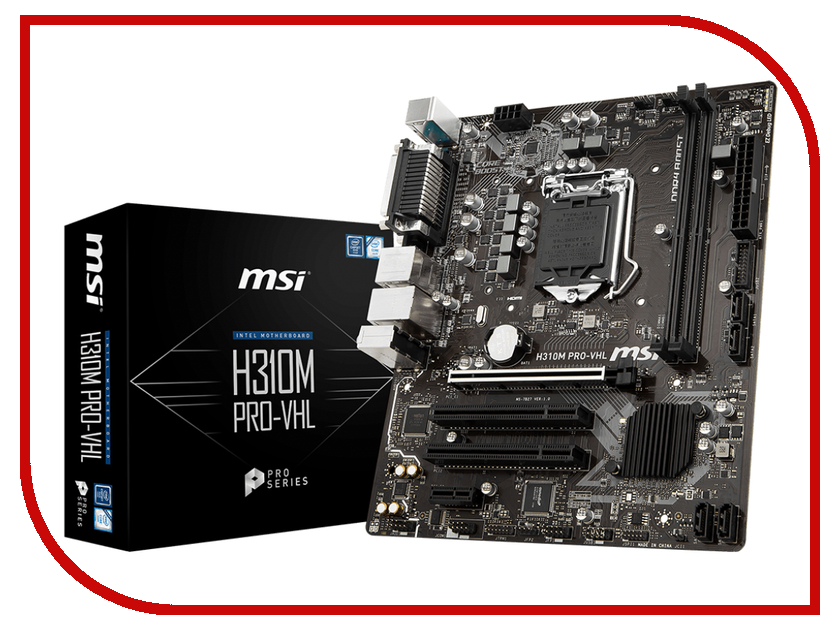 все цены на Материнская плата MSI H310M PRO-VHL онлайн