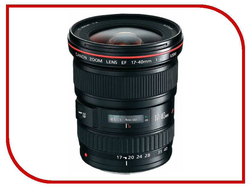  Canon EF 17-40 mm F / 4 L USM