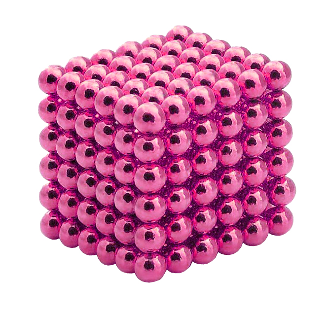 Магниты NeoCube Альфа 216 5mm Pink