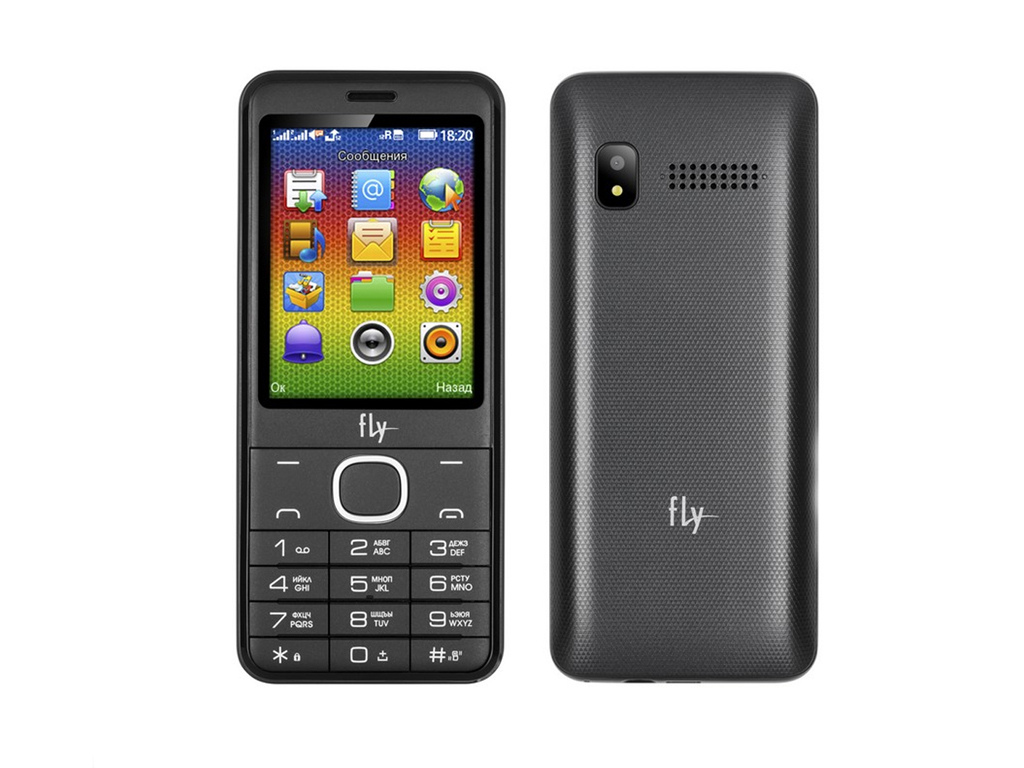 Сотовый телефон Fly FF2801 Grey