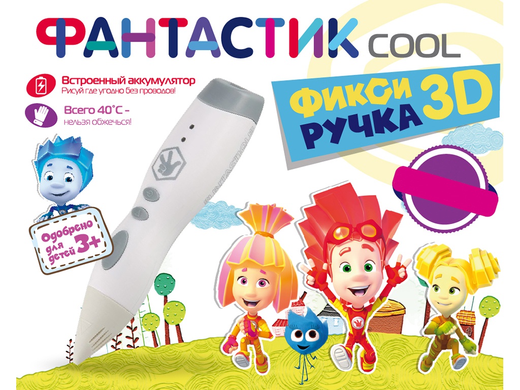 3D ручка Funtastique Cool White