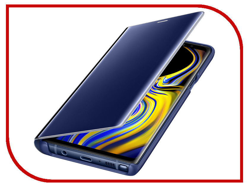 Аксессуар Чехол Samsung Galaxy Note 9 Clear View Standing Cover Blue EF-ZN960CLEGRU