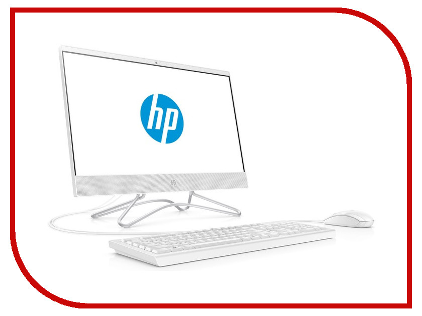 Моноблок HP 22-c0014ur 4GT52EA Snow White (Intel Pentium J5005 1.5 GHz/4096Mb/500Gb/No ODD/Intel HD Graphics/Wi-Fi/21.5/1920x1080/Windows 10 64-bit)