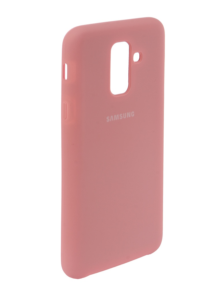 Аксессуар Чехол Innovation для Samsung Galaxy A6 Plus 2018 Silicone Pink 12632