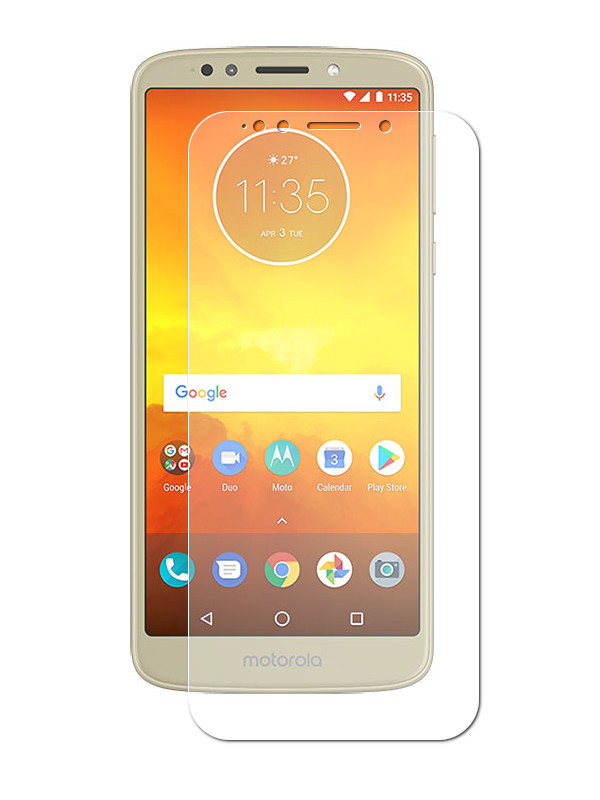 Защитная пленка LuxCase для Motorola Moto E5 Plus суперпрозрачная 52131