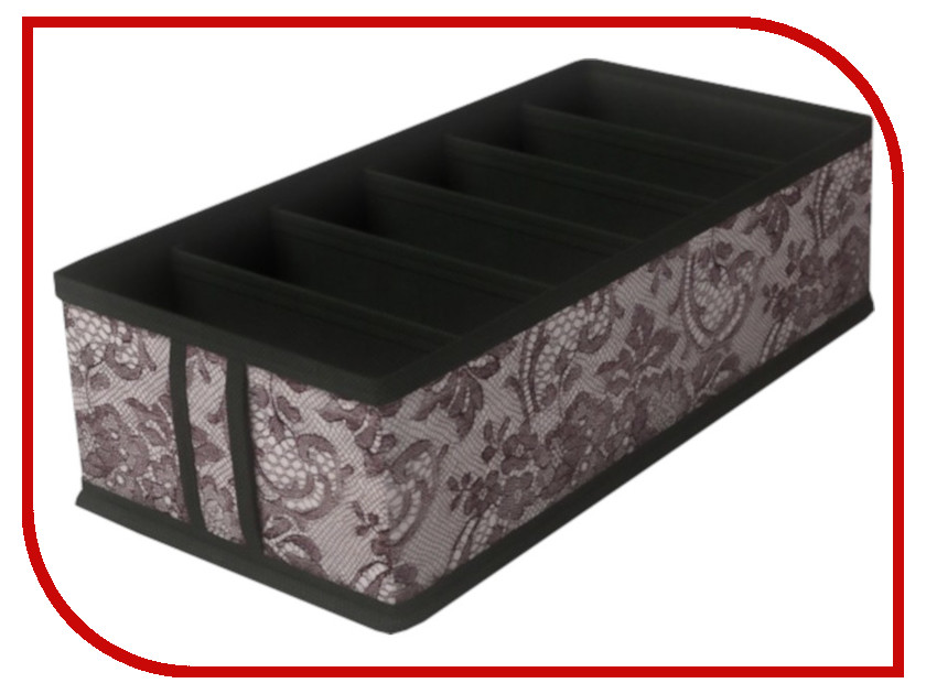 Аксессуар Чехол для нижнего белья Cofret Ажур 35x16x10cm 6 ячеек 224