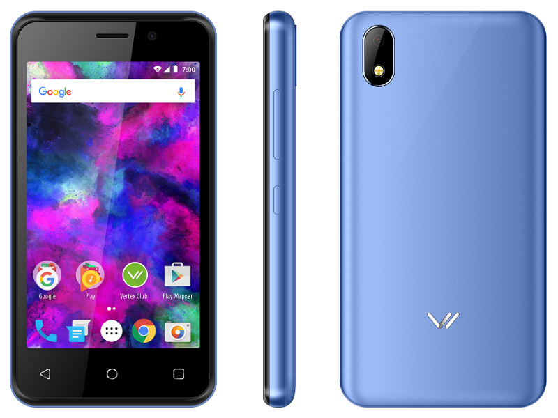 Сотовый телефон VERTEX Impress Funk Blue