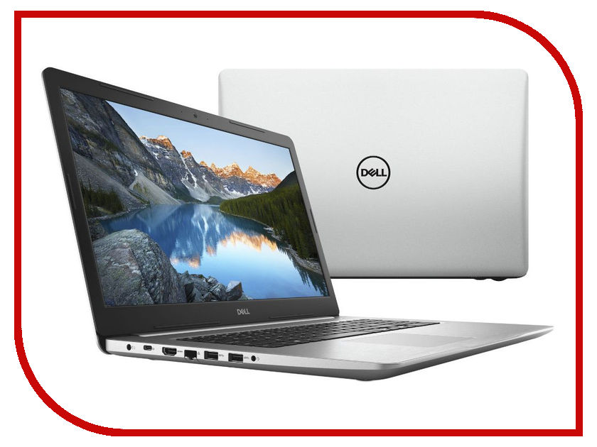 Ноутбук Dell Inspiron 5770 5770-6939 Silver (Intel Core i3-7020U 2.3 GHz/4096Mb/1000Gb/DVD-RW/AMD Radeon 530 2048Mb/Wi-Fi/Cam/17.3/1920x1080/Windows 10 64-bit)