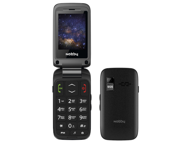 Сотовый телефон Nobby 240C Black