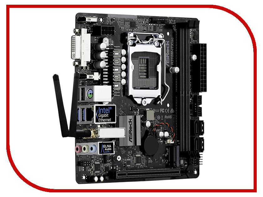все цены на Материнская плата ASRock H310M-ITX/ac онлайн