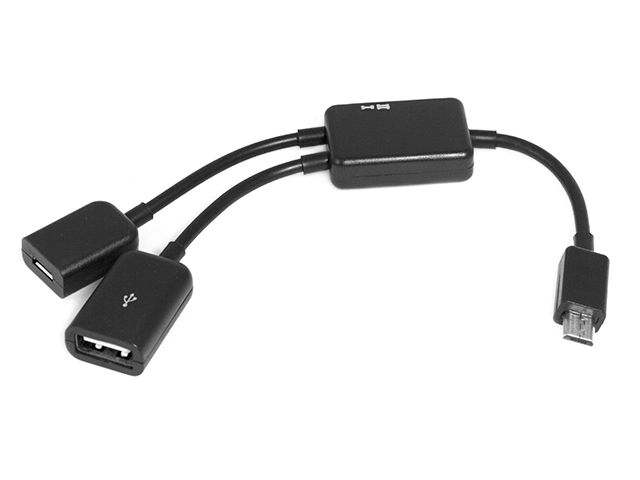 Аксессуар KS-is USB AF+microUSB BF - MicroUSB OTG KS-333