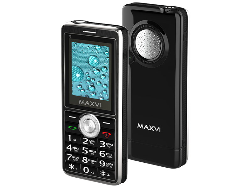 Сотовый телефон MAXVI T3 Black