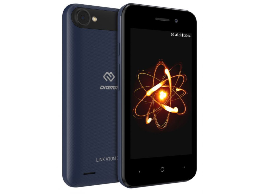 Сотовый телефон Digma Linx Atom 3G Dark Blue