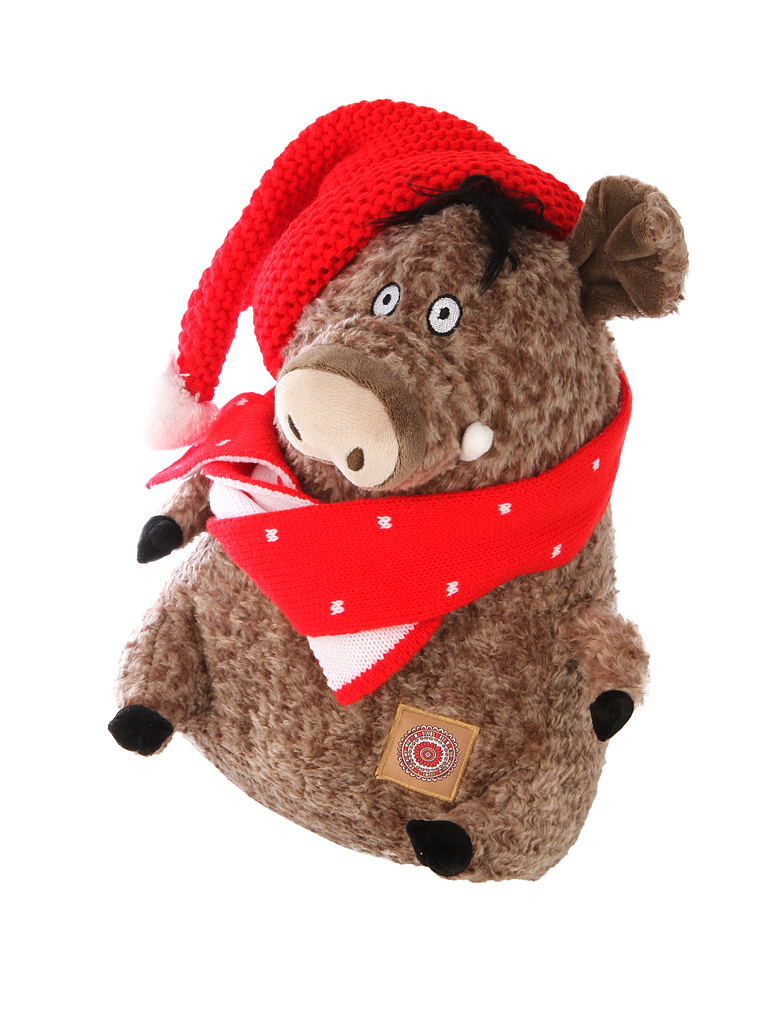 Игрушка Budi Basa Кабан Портос 27cm Red-White 3798186