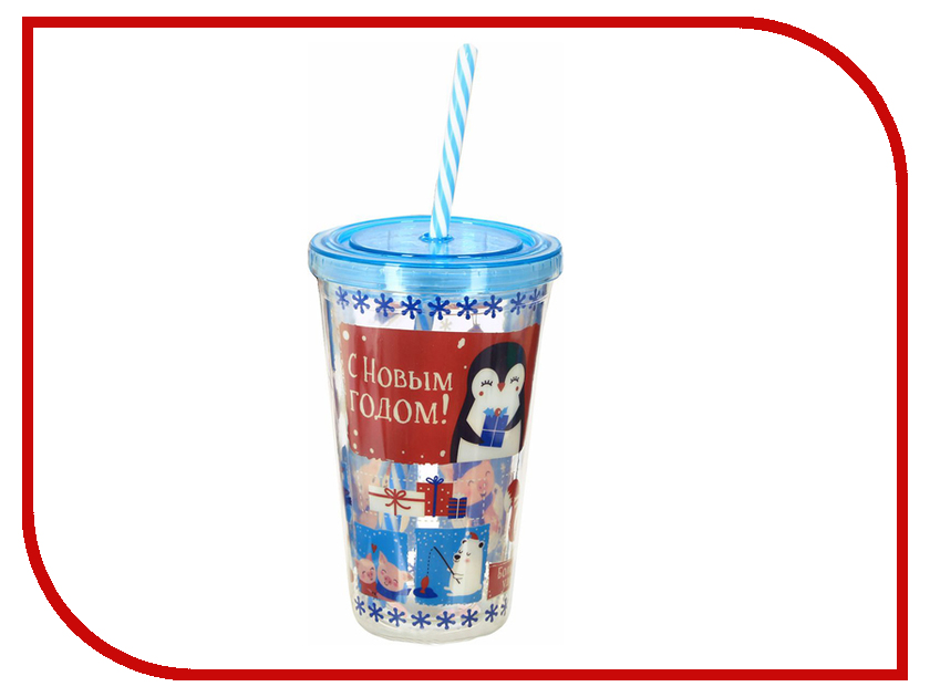 Новогодний сувенир Стакан с трубочкой СИМА-ЛЕНД Счастливых моментов 450ml 3417103 цена Новогодний сувенир Стакан с трубочкой СИМА-ЛЕНД Счастливых моментов 450ml 3417103 цены онлайн