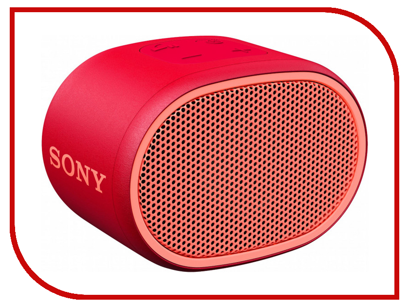 все цены на Колонка Sony SRS-XB01 Red онлайн