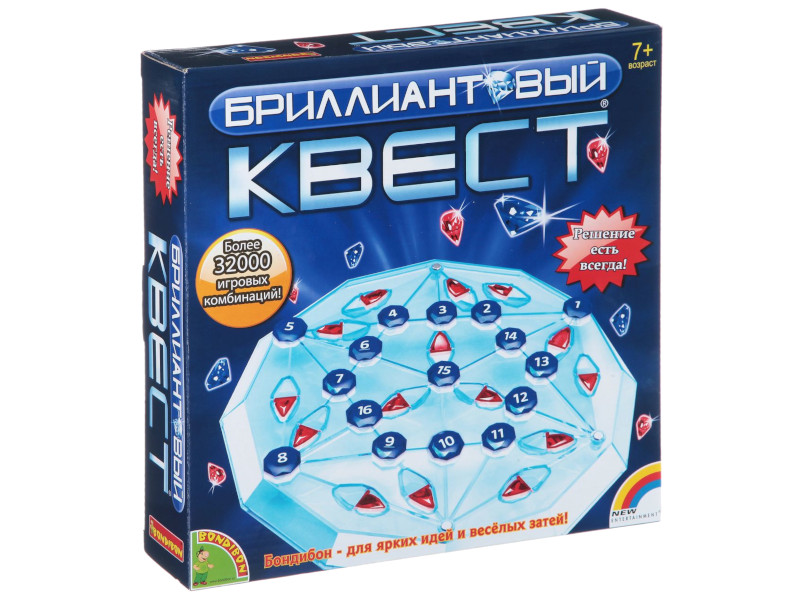 Настольная игра Bondibon Бриллиантовый квест 1993 BB1406