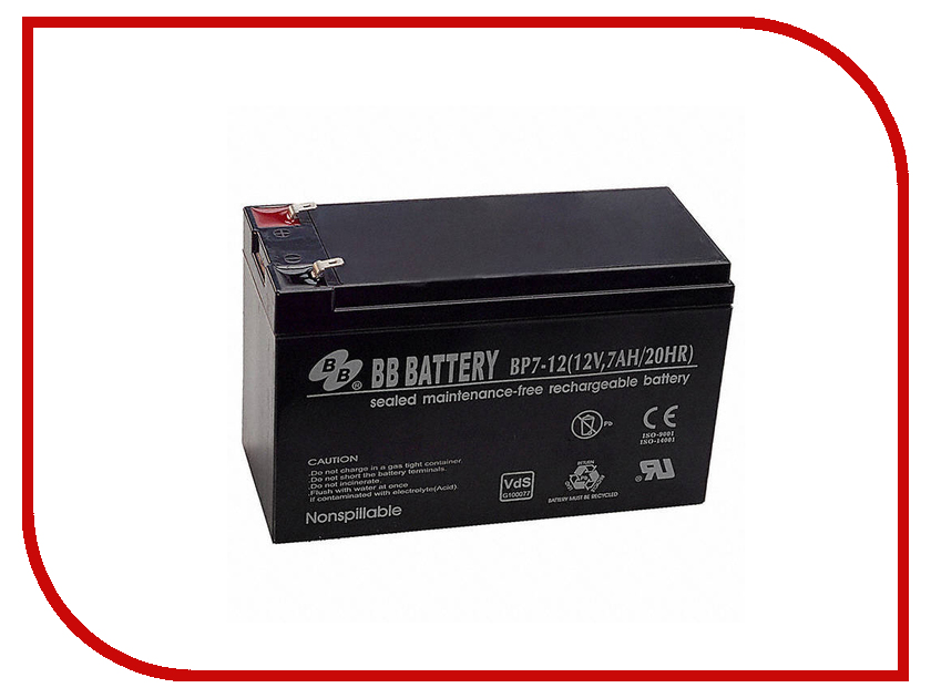 все цены на Аккумулятор для ИБП B.B.Battery BP 7-12 онлайн